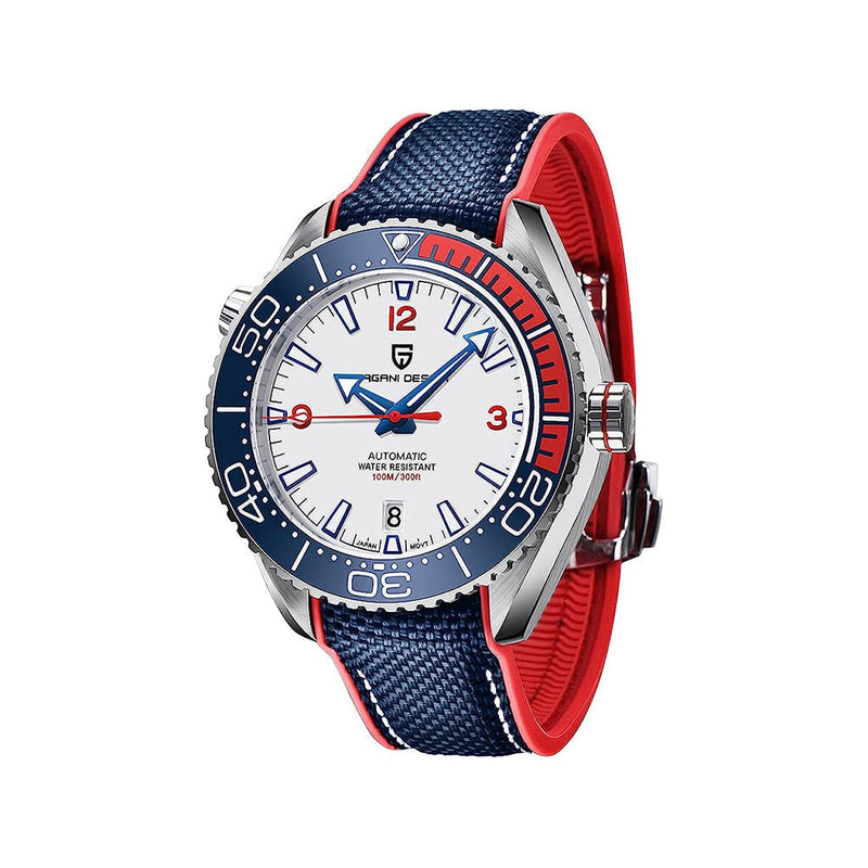 Pagani Design Clermont White Men's Automatic Watch