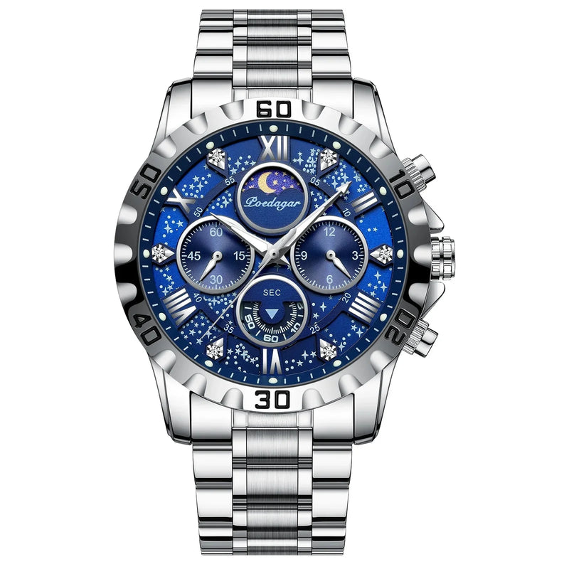 Poedagar 973 Men's Chronograph Watch