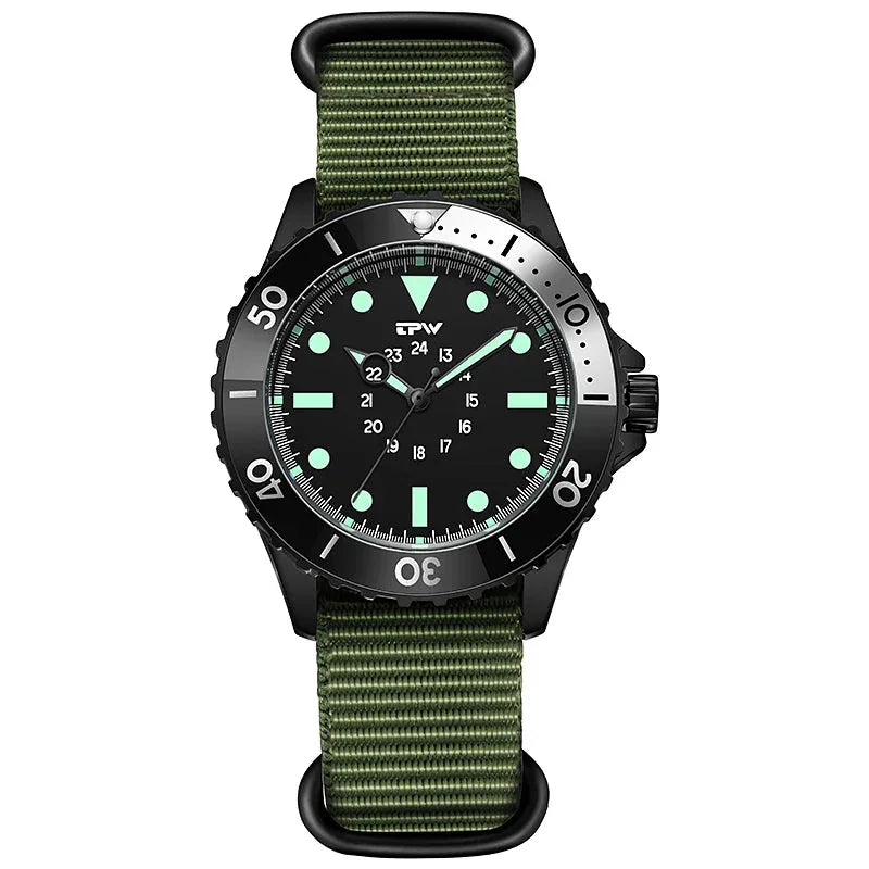 Military Diver Men's Watch