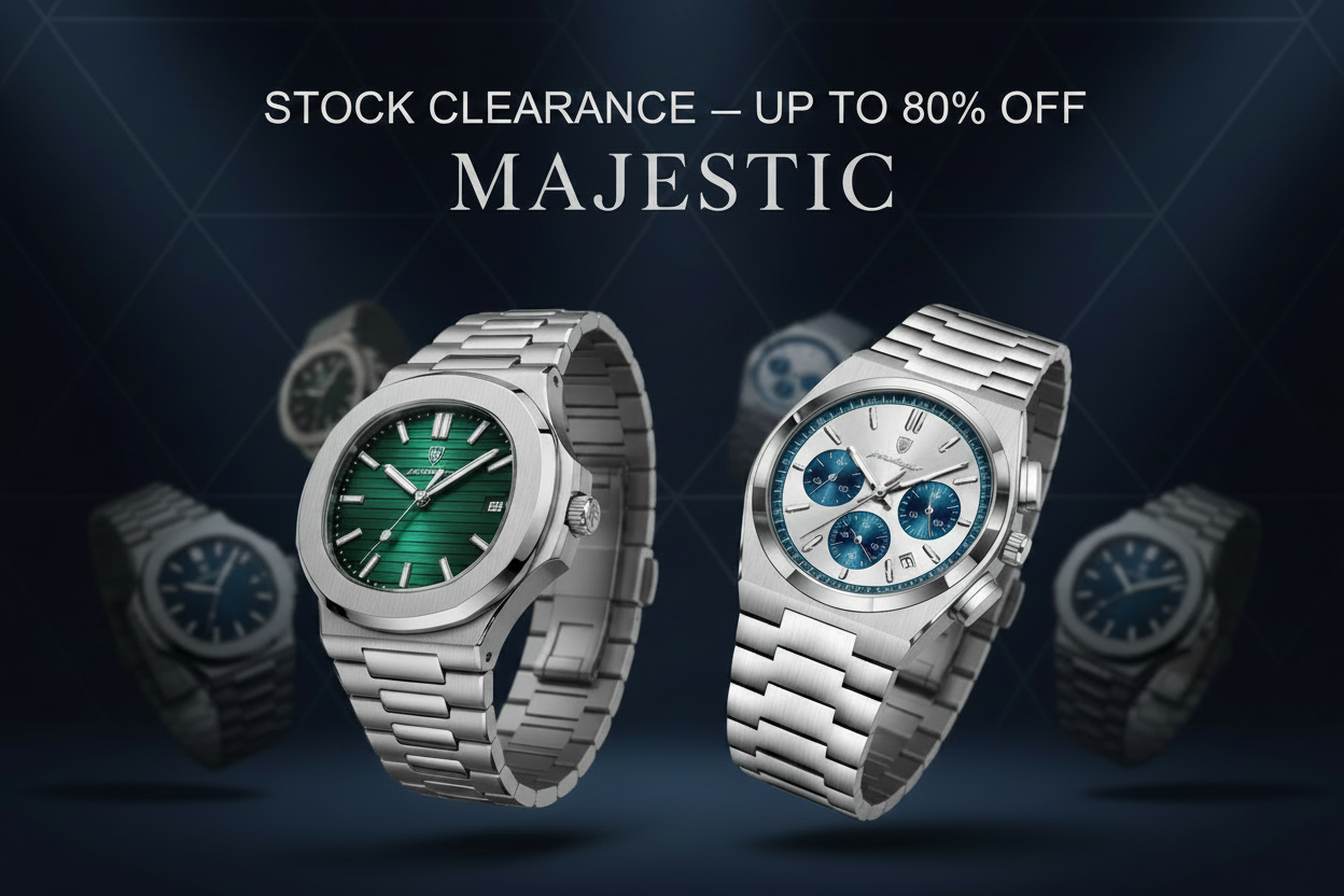 Majestic – Stock Clearance Banner